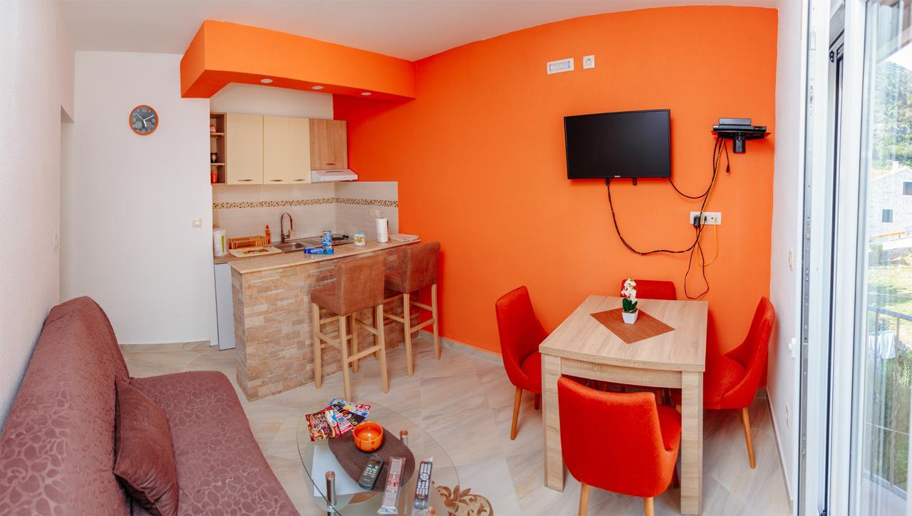 Apartmani Mozaici Risan Kültér fotó
